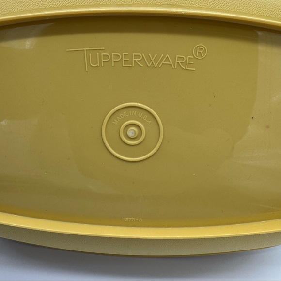 Tupperware Yellow Steamer Dish - Picture 4 of 4